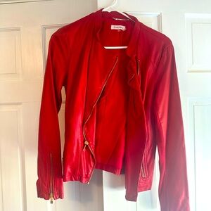 Calvin Klein Women’s Leather Jacket